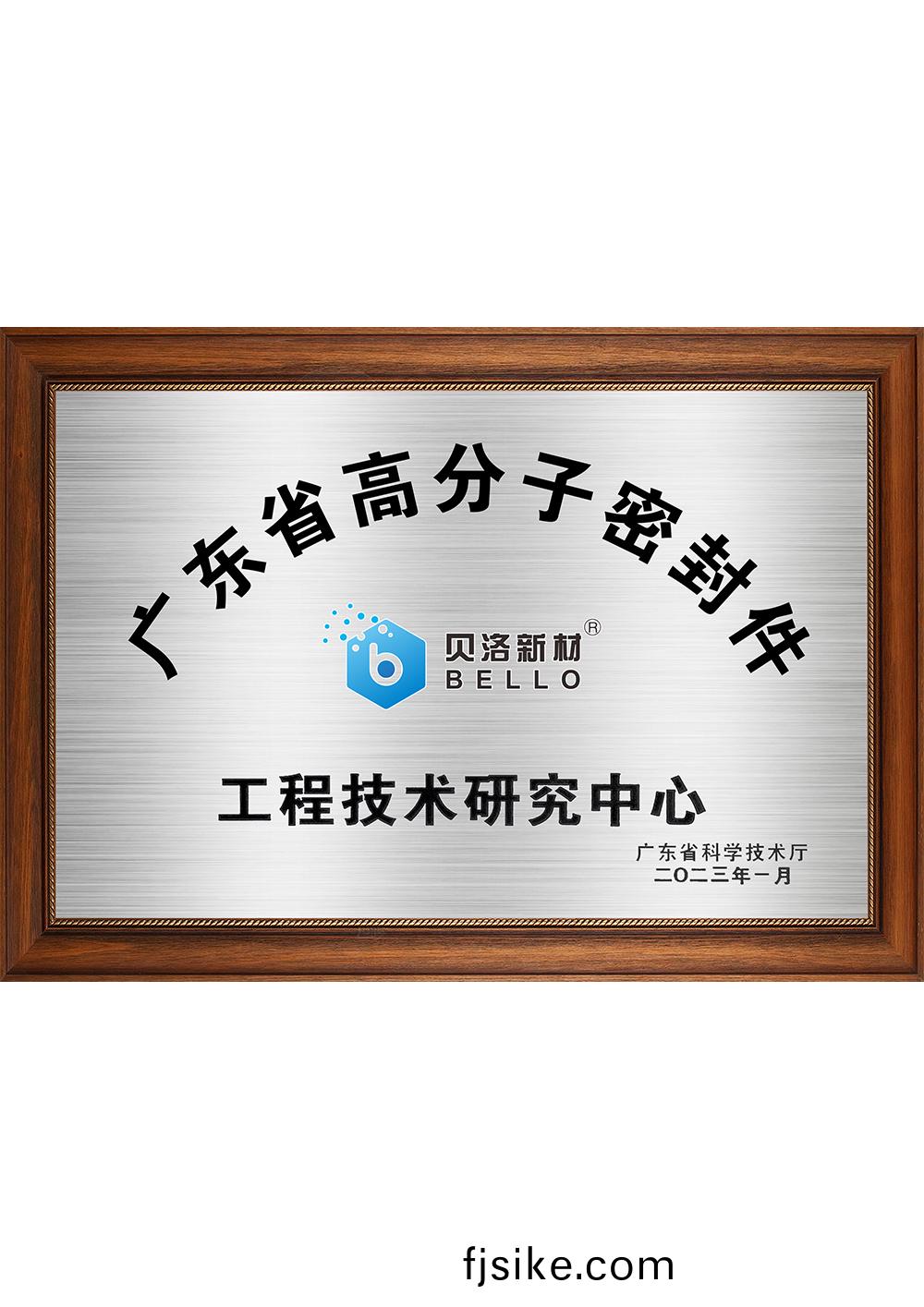廣東(dong)省高(gao)分子(zi)密(mi)封件(jian)工程技(ji)術(shu)研究(jiu)中心202301