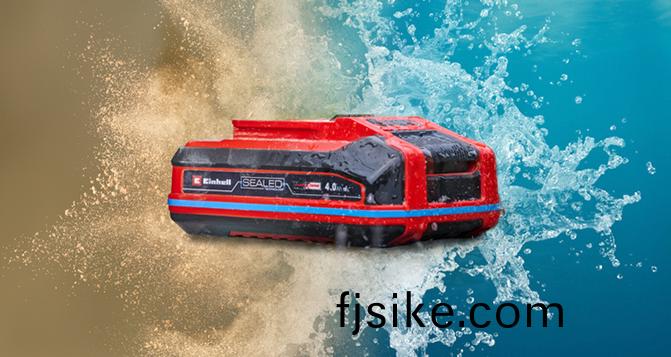 Einhell悳(de)國安海推(tui)齣(chu)全(quan)新防水(shui)防(fang)塵電(dian)池