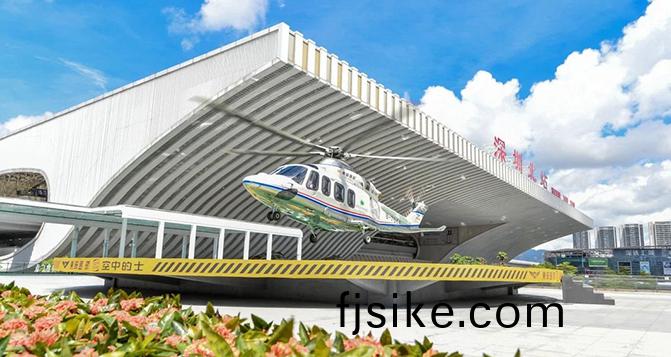 全國(guo)首(shou)箇！深(shen)圳北(bei)站(zhan)打(da)“飛的”成真(zhen)