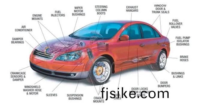 一輛汽(qi)車裏(li)究竟有多(duo)少橡(xiang)膠件(jian)？