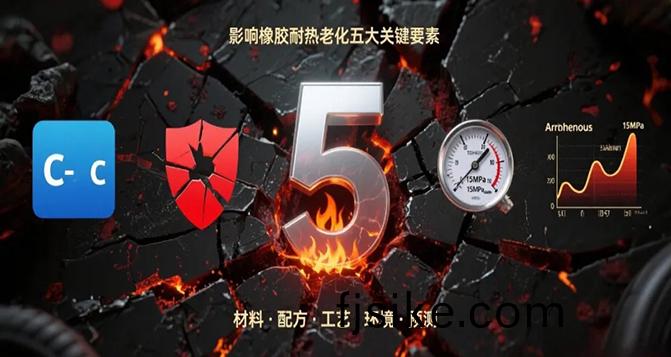 影(ying)響(xiang)橡(xiang)膠(jiao)耐熱(re)老化(hua)的五(wu)大關(guan)鍵(jian)要(yao)素